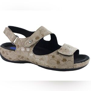 Wolky Women's Liana Sandal (42 M EU, Beige